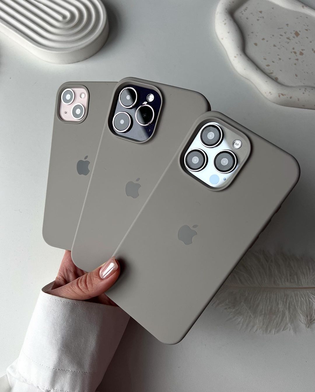 Pebble iPhone Silicone Case – Premium Silicone | Zyra Drip™