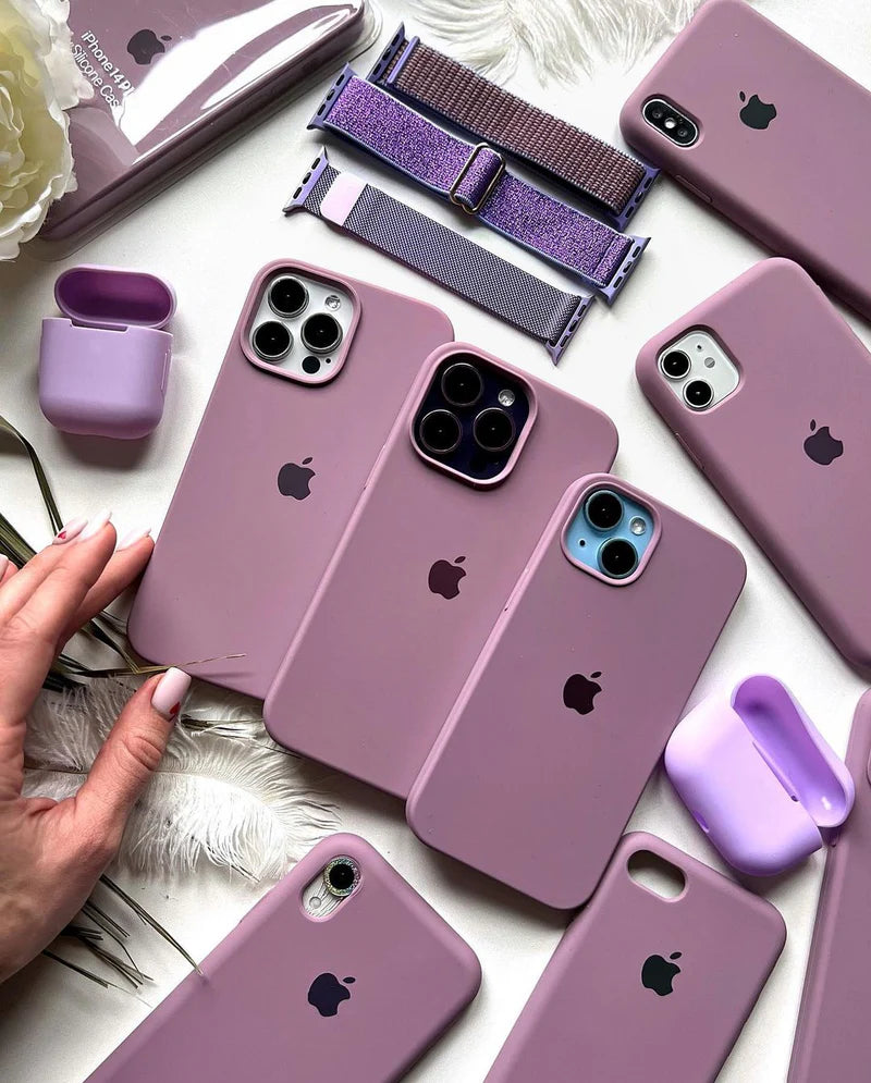 Black Currant iPhone Silicone Case – Premium Soft Touch Cover | Zyra Drip™