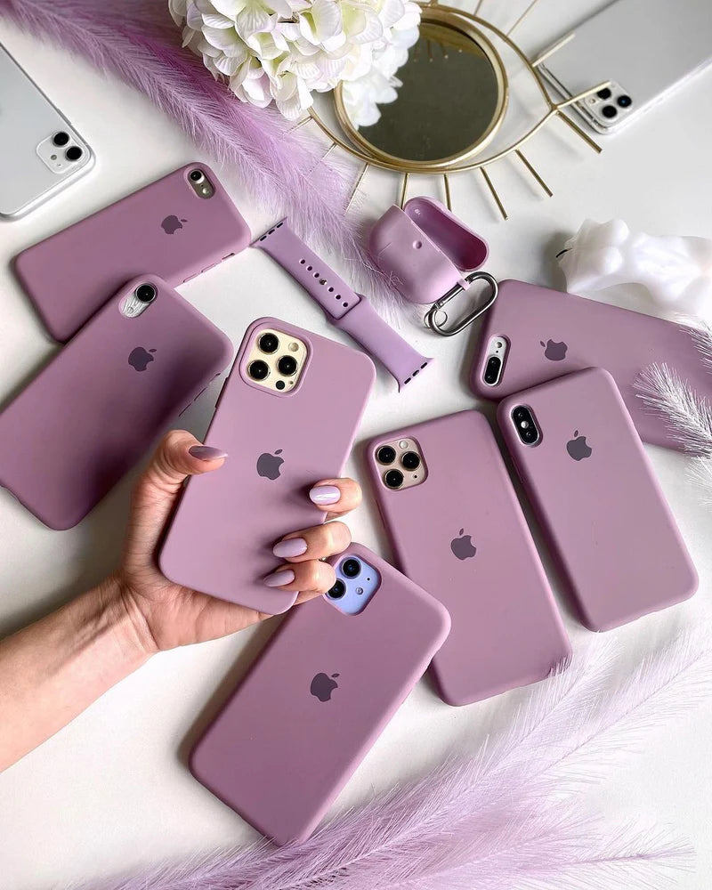 Black Currant iPhone Silicone Case – Premium Soft Touch Cover | Zyra Drip™