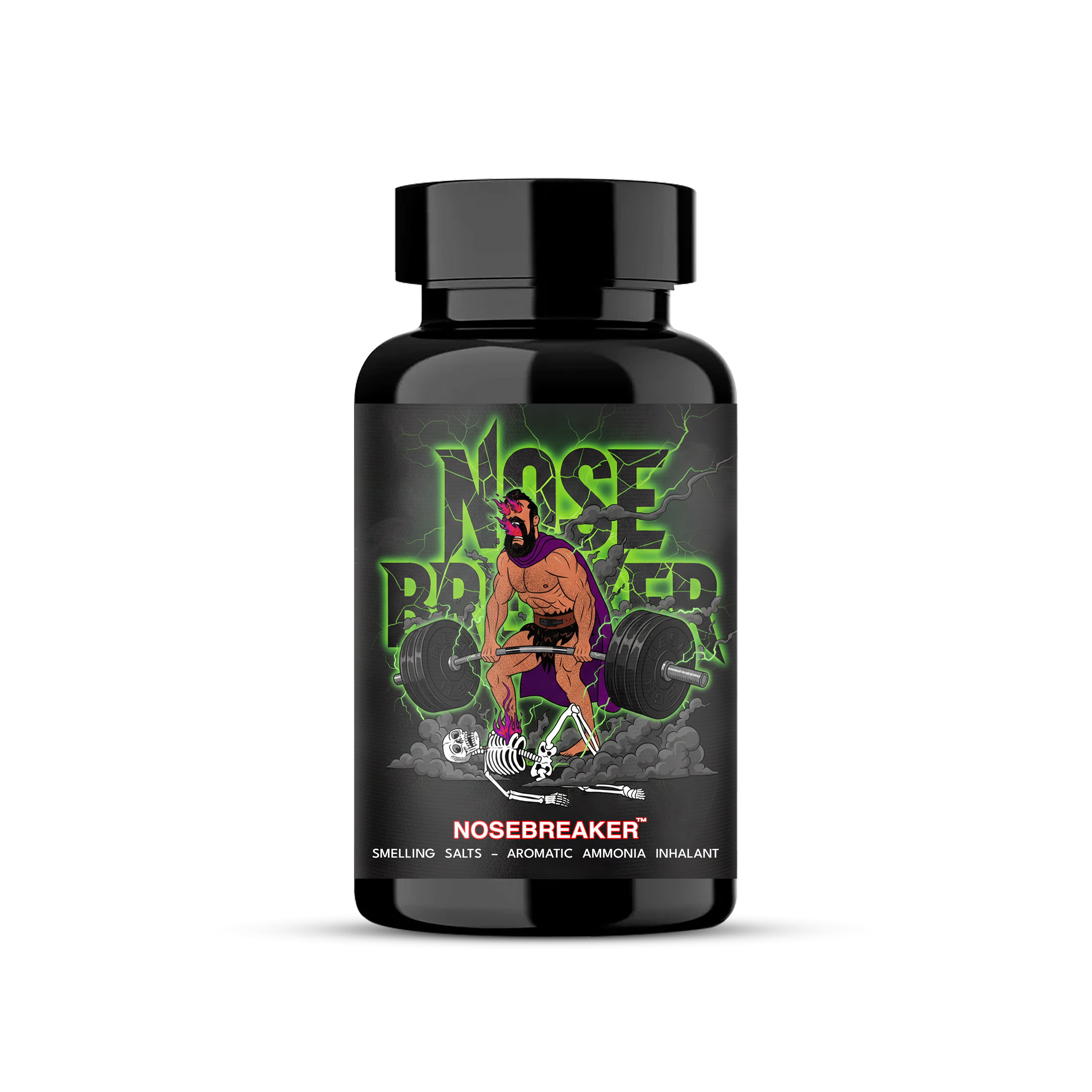 NOSE BREAKER™ Smelling Salts – Extreme Strength Aromatic Ammonia Inhalant | High Potency Formula