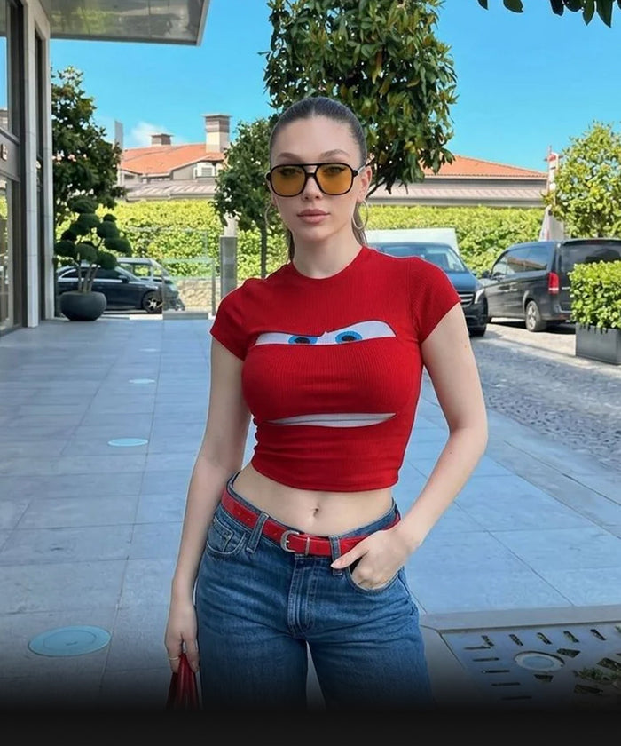 Women Baby Tees and Crop Tops by Acid House