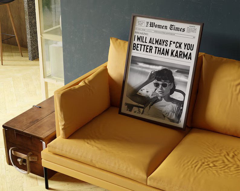 Better Than Karma Poster | Wall Art - Acid House™ (formerly Zyra Drip)