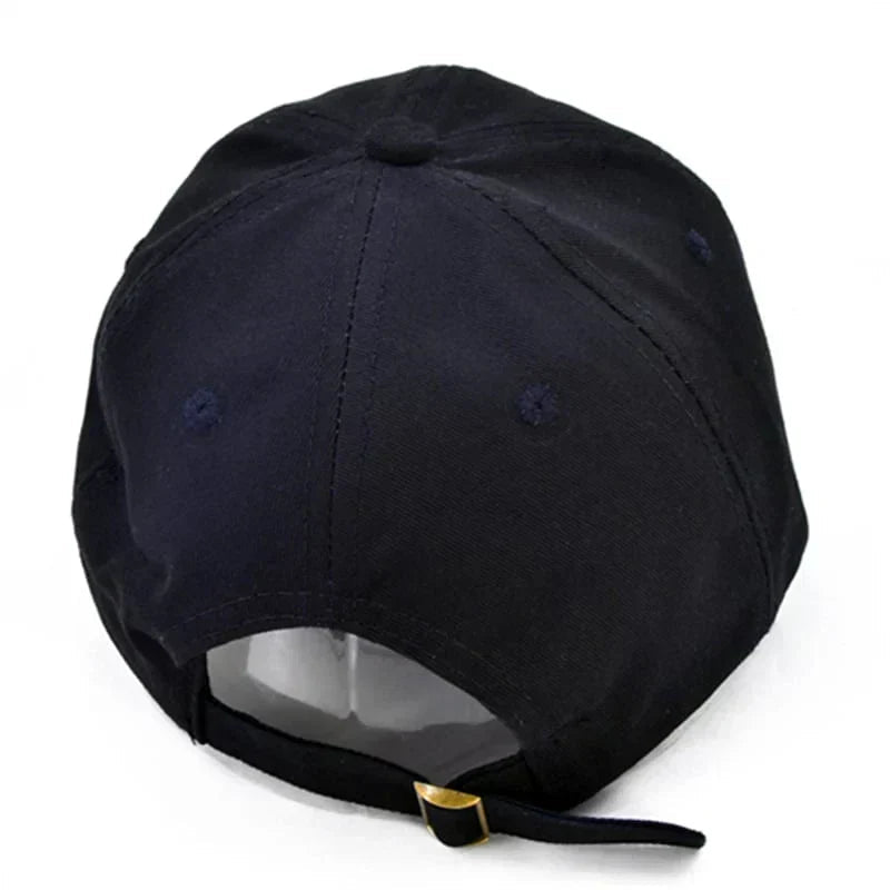 Black Embroidered GOLF Hat - Trendy Adjustable Cap USA - Acid House™ (formerly Zyra Drip)