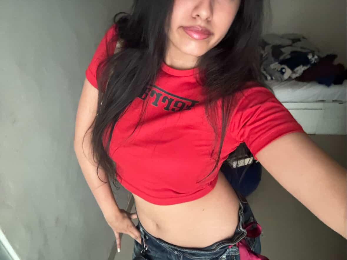 Bold Red Ferrari Baby Tee for Women | Crop Top - Acid House™ (formerly Zyra Drip)
