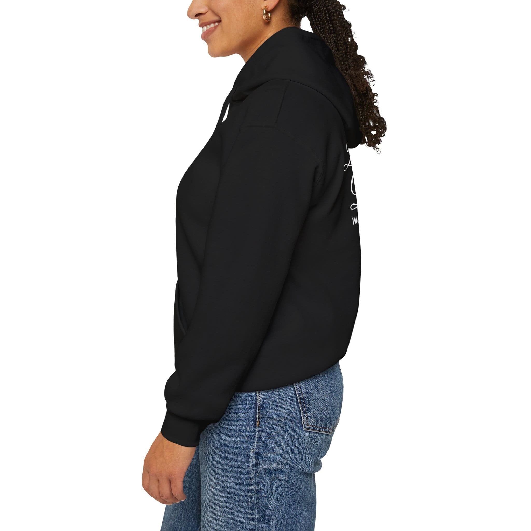 Bored to Death Oversized Black Hoodie - Unisex Urban Pullover Hoodie - Acid House™ (formerly Zyra Drip)
