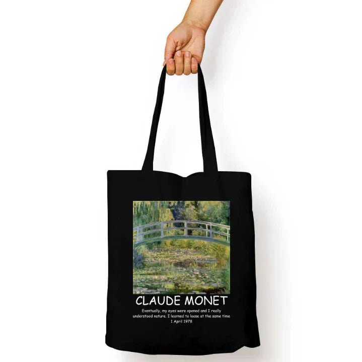 Claude Monet Tote Bag - Acid House™ (formerly Zyra Drip)