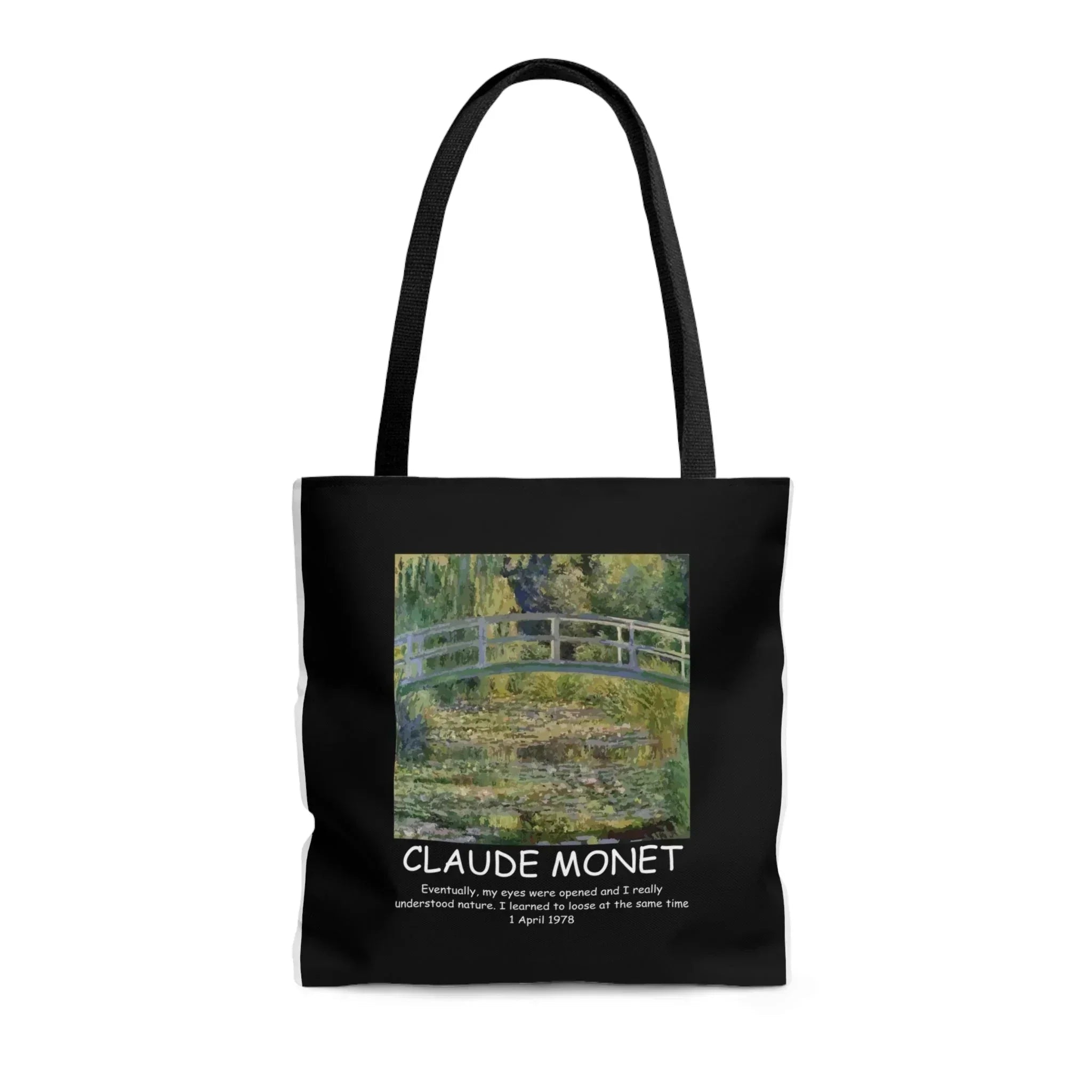 Claude Monet Tote Bag - Acid House™ (formerly Zyra Drip)