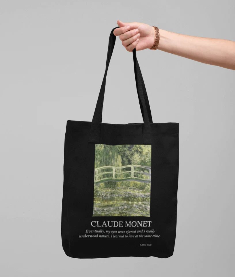 Claude Monet Tote Bag - Acid House™ (formerly Zyra Drip)