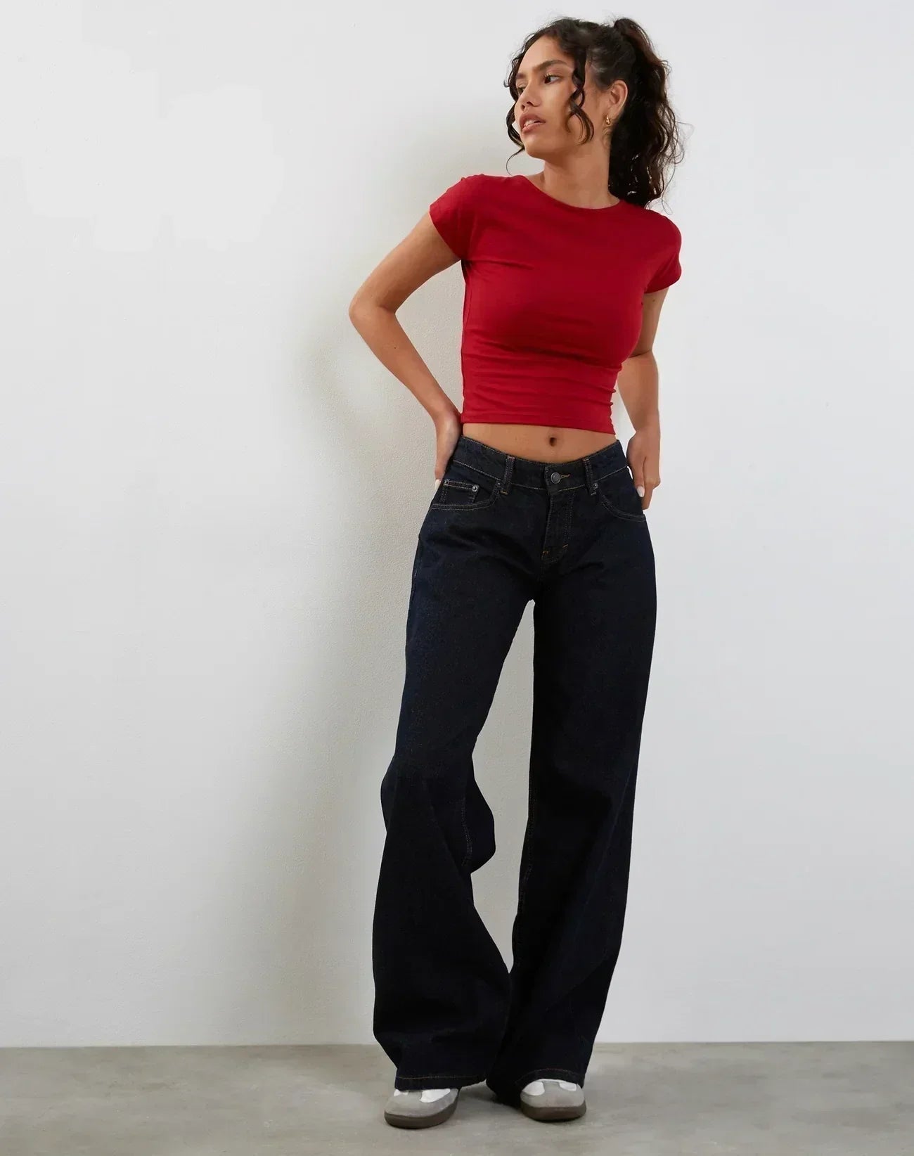 Essential Red Crop Top | Baby Tee - Acid House™ (formerly Zyra Drip)