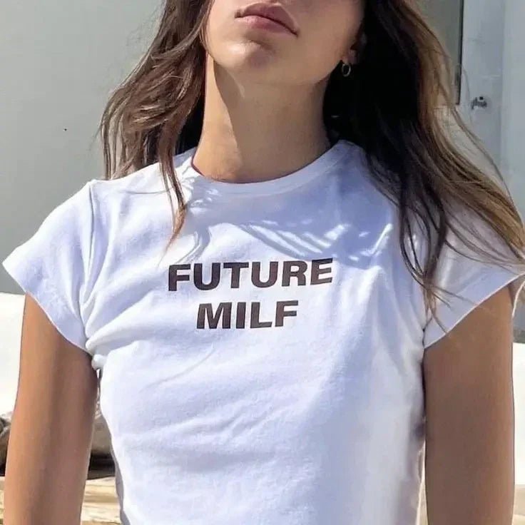 Future MILF Baby Tee | Crop Top - Acid House™ (formerly Zyra Drip)