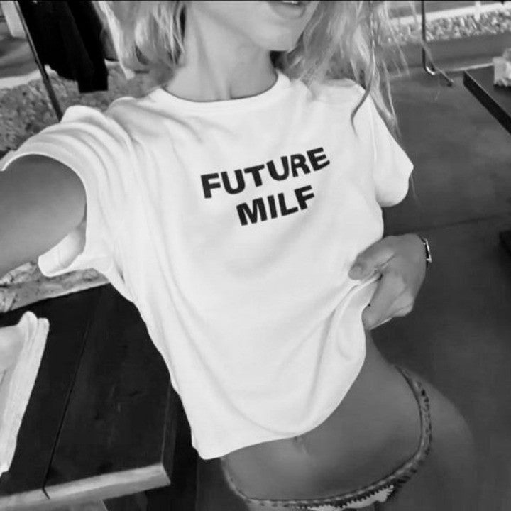 Future MILF Baby Tee | Crop Top - Acid House™ (formerly Zyra Drip)
