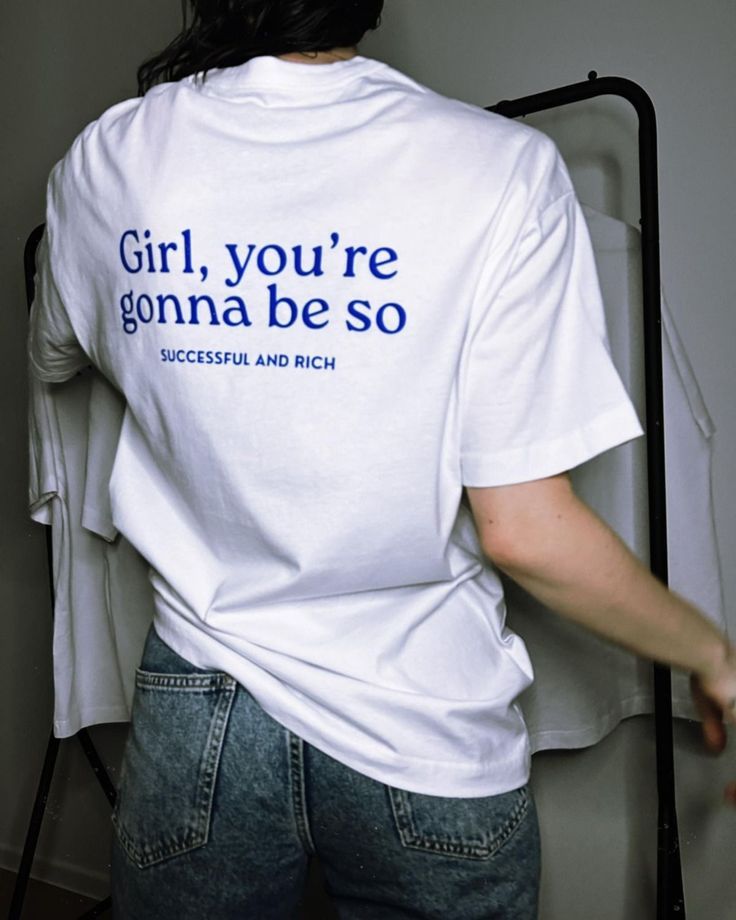 Girl You’re Gonna Be So Successful and Rich Regular Fit T-shirt – 210 GSM Premium Cotton - Acid House™