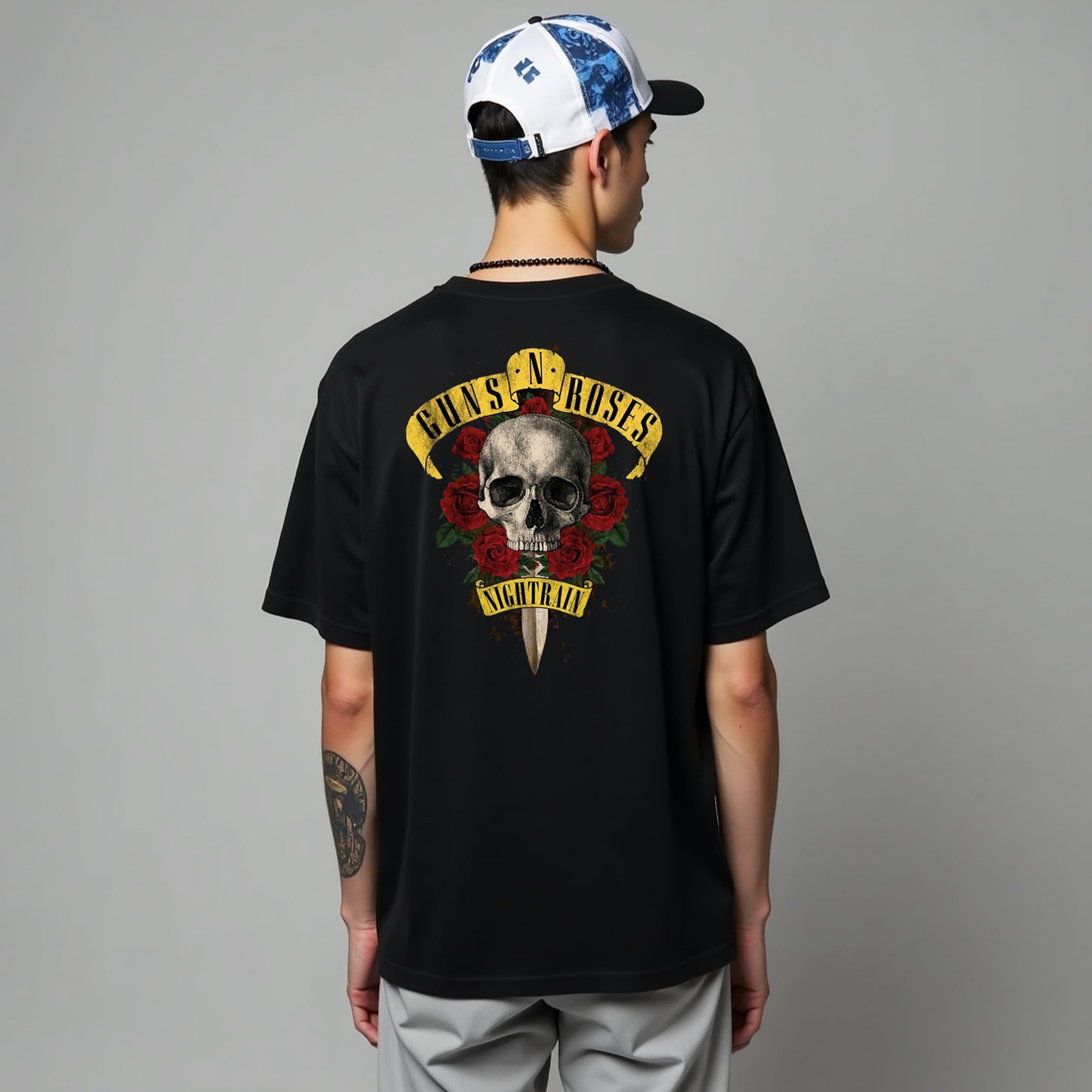 Guns N’ Roses Oversized Band T-Shirt for Men & Women - Acid House™ (formerly Zyra Drip)