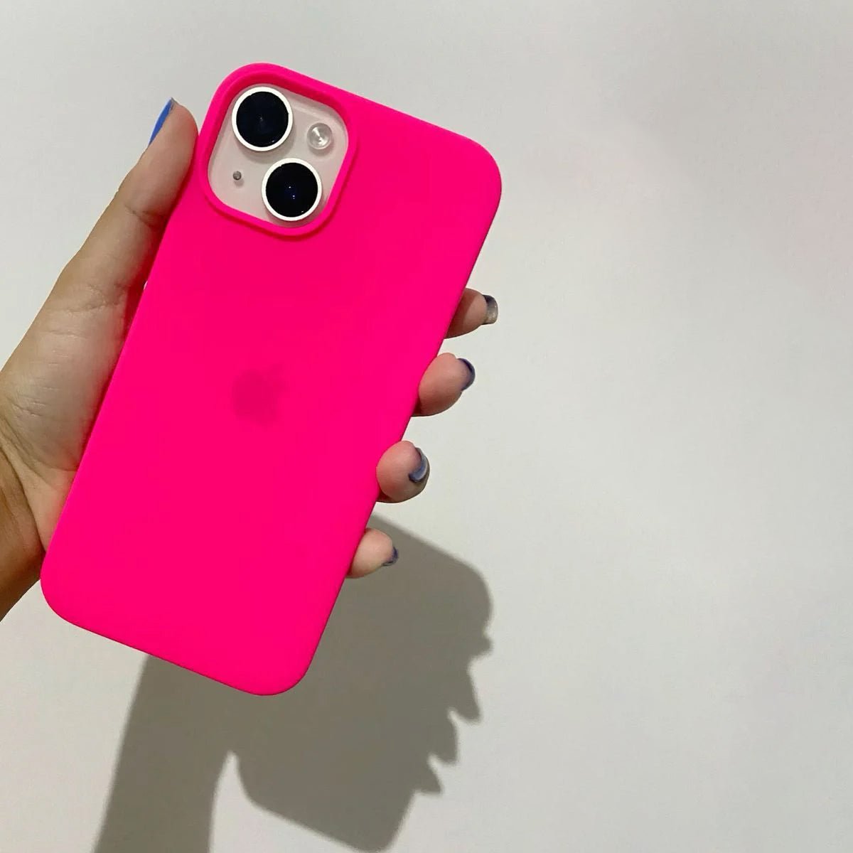 Hot Pink iPhone Silicone Case – Premium Soft Touch Cover | Zyra Drip™ - Acid House™ (formerly Zyra Drip)
