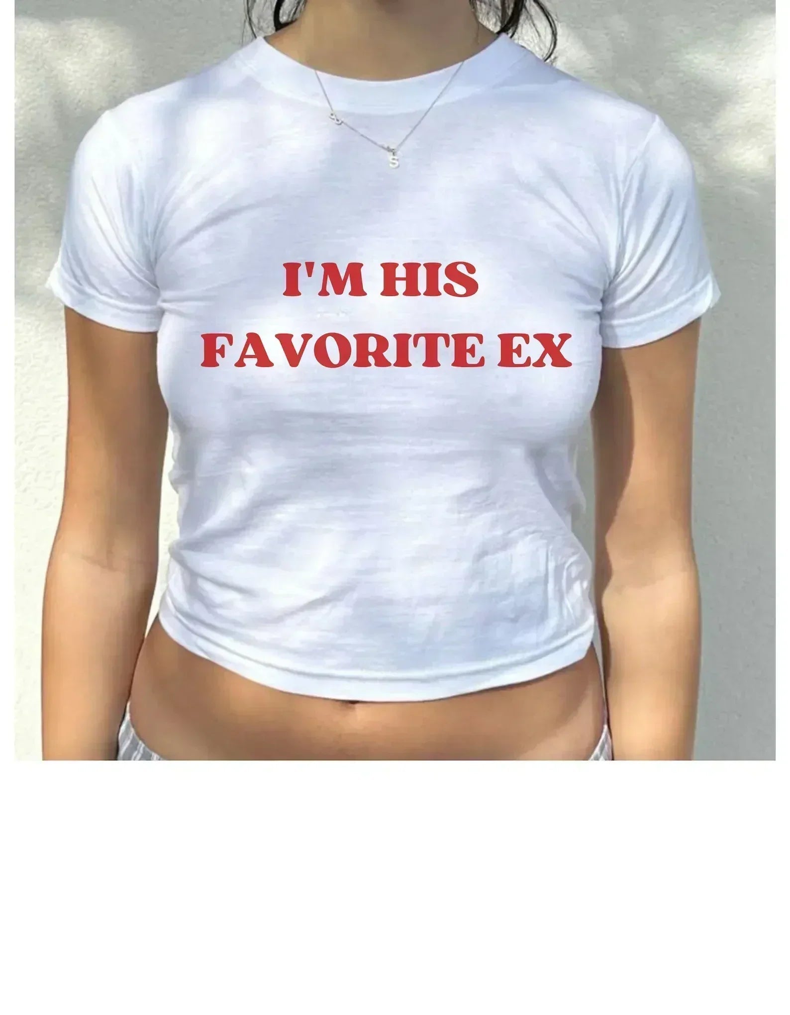 I'm His Favorite Ex Baby Tee | Crop Top - Acid House™ (formerly Zyra Drip)