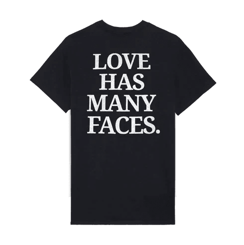 Love Has Many Faces Regular Fit T-shirt – Drop Shoulder Tee for Gen Z - Acid House™