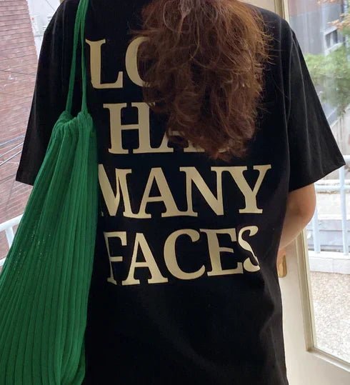 Love Has Many Faces Regular Fit T-shirt – Drop Shoulder Tee for Gen Z - Acid House™