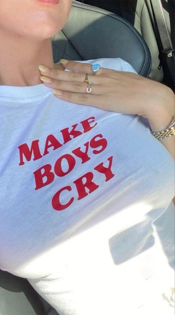 Make Boys Cry Baby Tee | Crop Top - Acid House™ (formerly Zyra Drip)