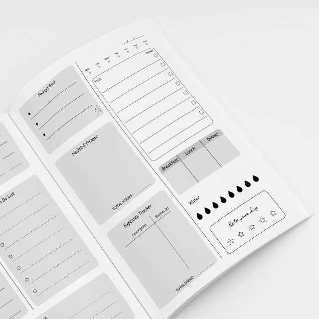 Manifest That Shit Aesthetic Planner & Notebook | Daily Planning, Journaling & Notes - Acid House™ (formerly Zyra Drip)