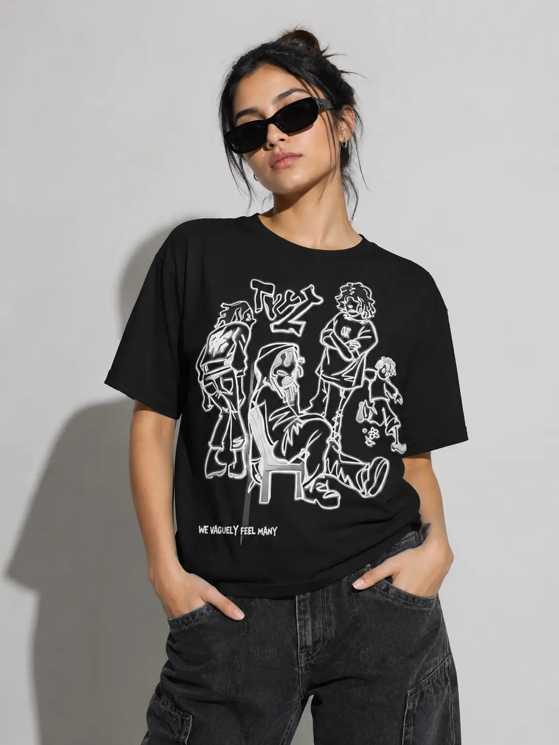 Y2K Graphic Regular Fit T-Shirt for Men & Women | Premium Cotton Streetwear Tee