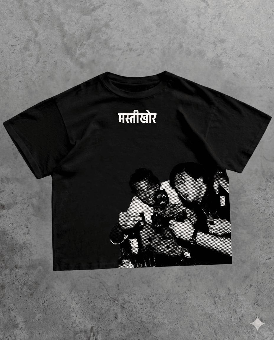 Mastikhor Oversized T-Shirt | Premium Streetwear Graphic Tee - Acid House™ (formerly Zyra Drip)