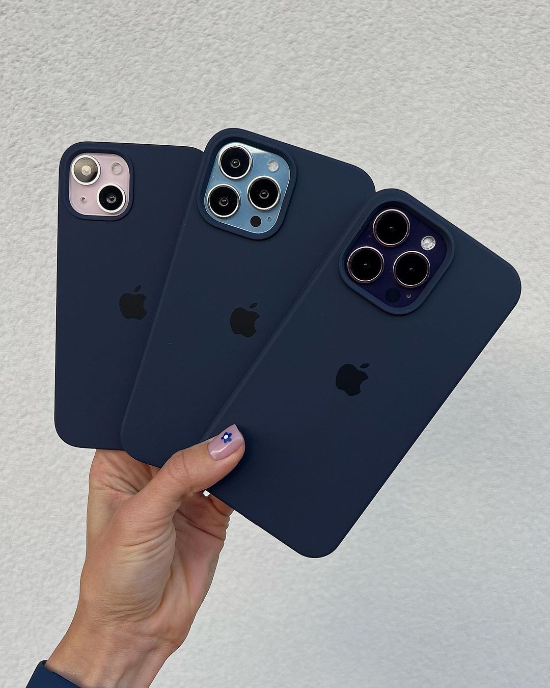 Midnight Blue iPhone Silicone Case – Slim Soft - Touch Silicone Cover | Zyra Drip™ - Acid House™ (formerly Zyra Drip)