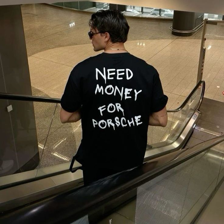Need Money for Porsche” Tee – Broke Looks Good - Acid House™ (formerly Zyra Drip)