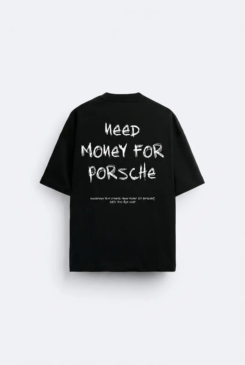 Need Money for Porsche – Women’s Regular Fit T-shirt Streetwear Tee - Acid House™
