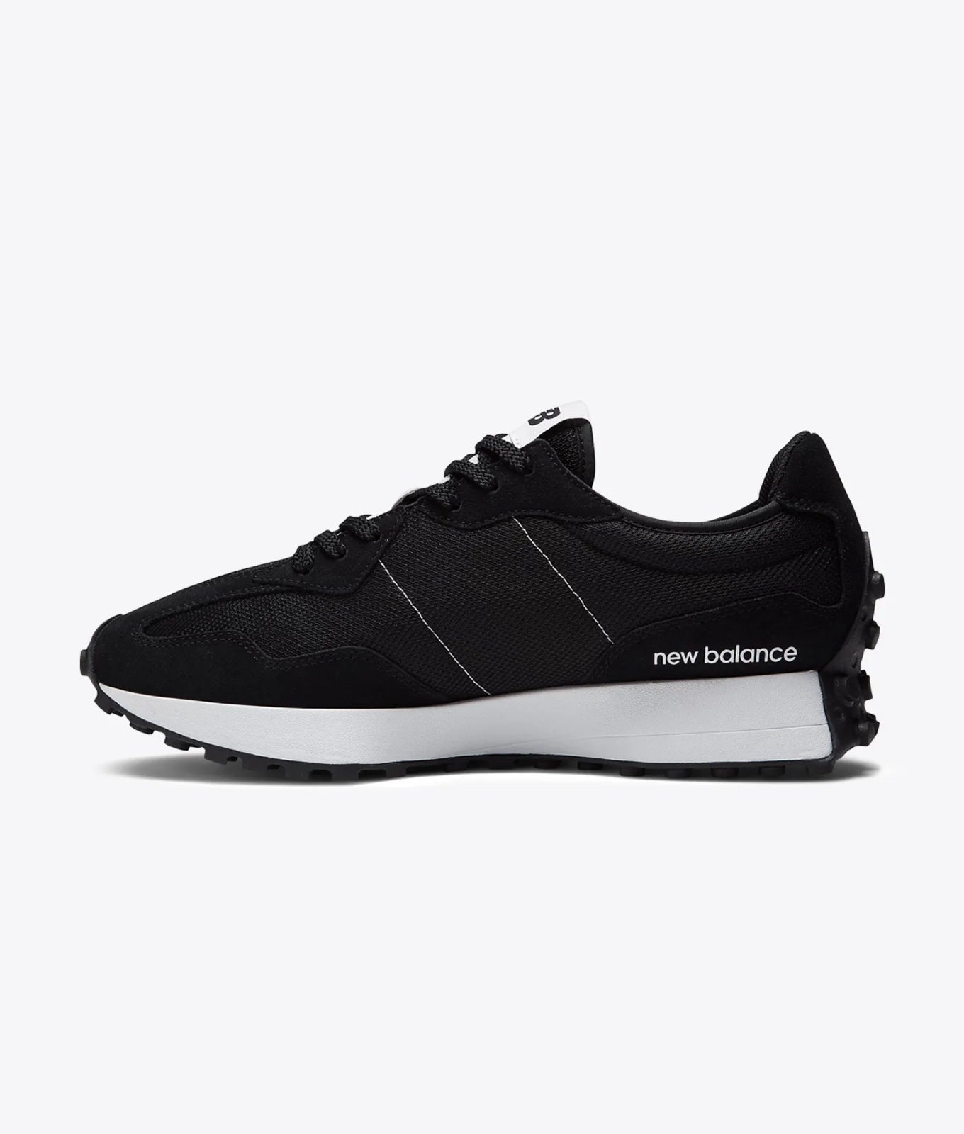 New Balance 327 Men’s Sneakers Black & White - Acid House™ (formerly Zyra Drip)