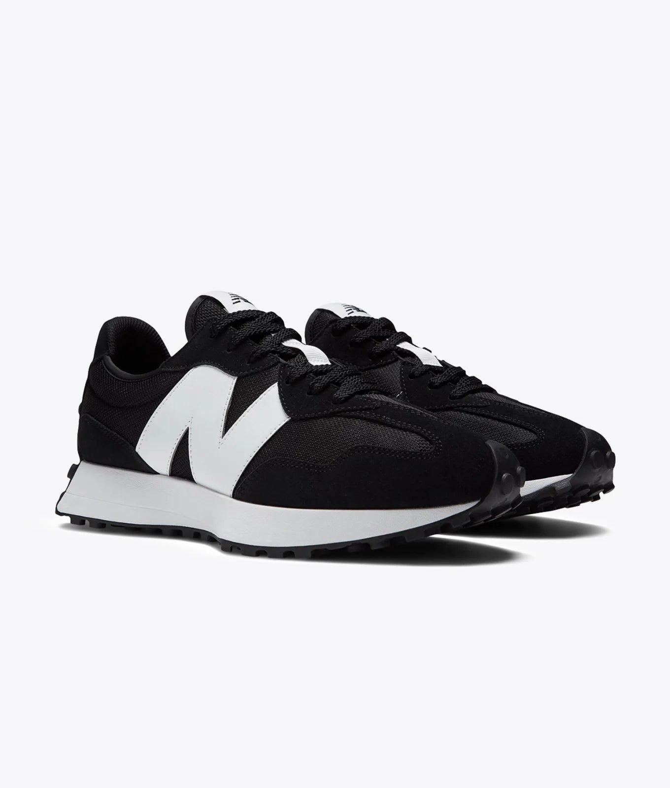 New Balance 327 Men’s Sneakers Black & White - Acid House™ (formerly Zyra Drip)