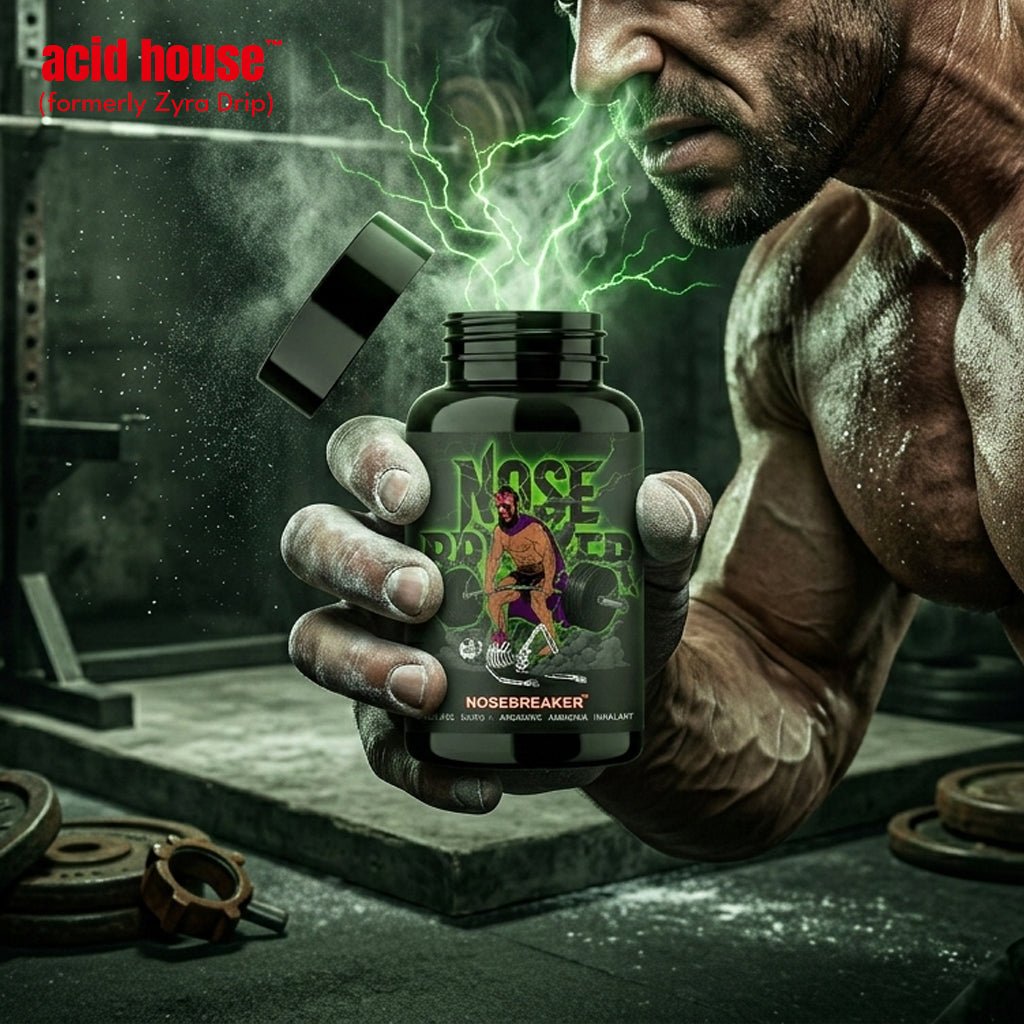 NOSE BREAKER™ Smelling Salts – High Potency Aromatic Ammonia Inhalant (Pack of 2) - Acid House™ (formerly Zyra Drip)
