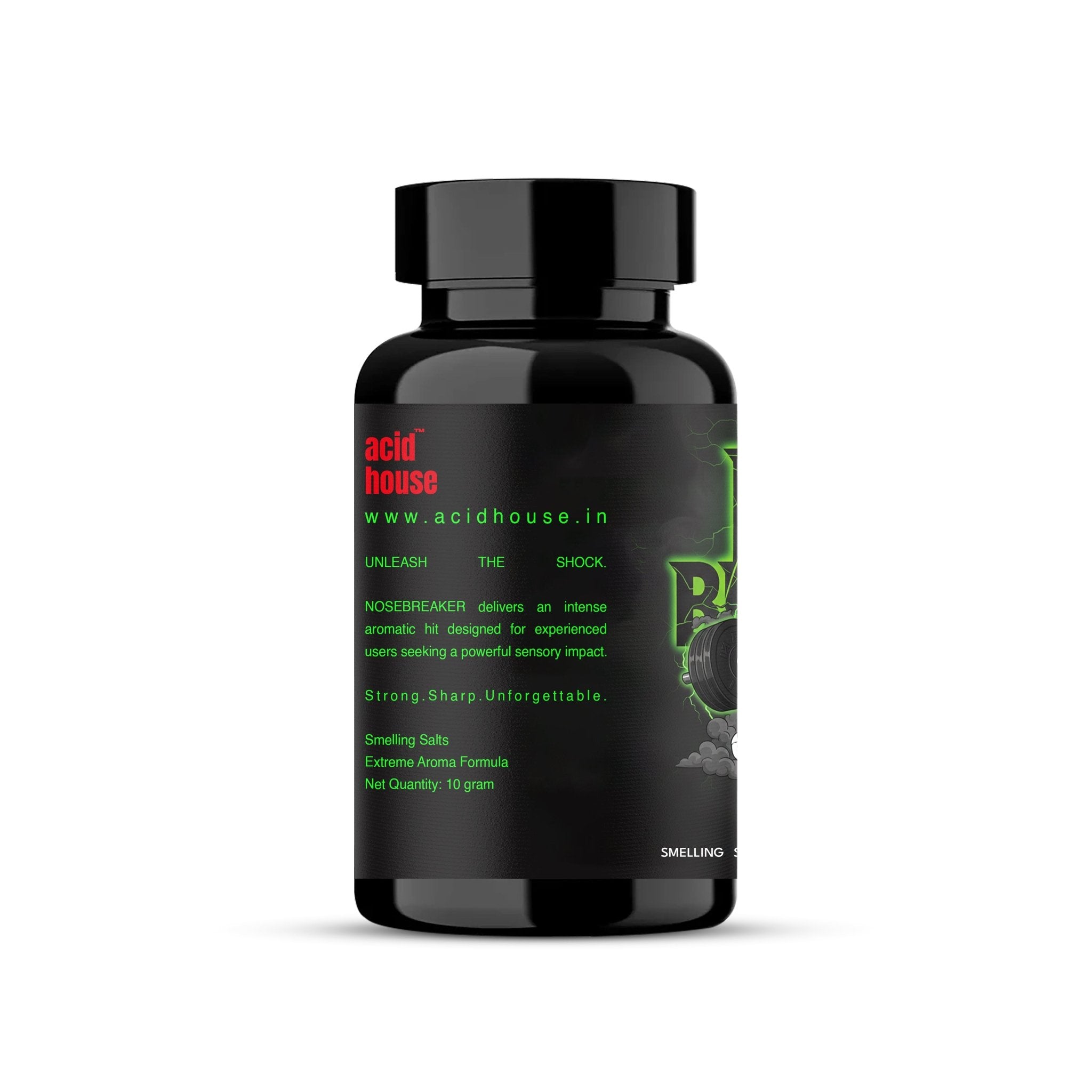 NOSE BREAKER™ Smelling Salts – High Potency Aromatic Ammonia Inhalant (Pack of 2) - Acid House™ (formerly Zyra Drip)