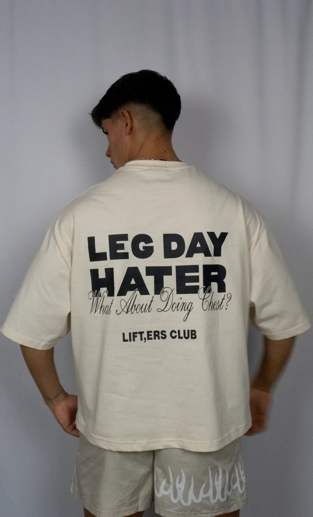 Regular Fit T-shirt “Leg Day Hater” Gym T-Shirt for Men & Women – Workout Tee - Acid House™