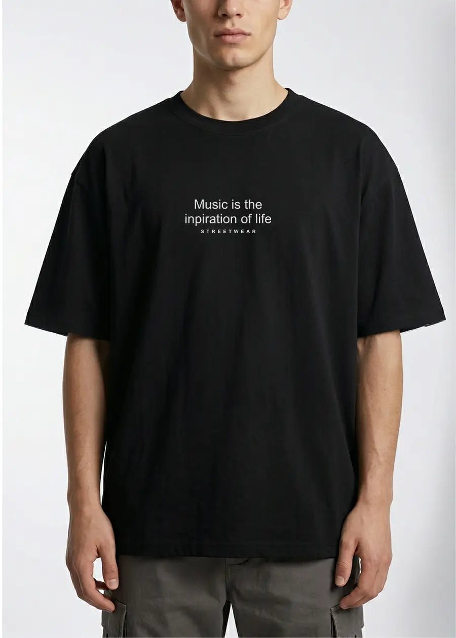 Record Music Graphic Regular Fit T-shirt | Streetwear Tee - Acid House™