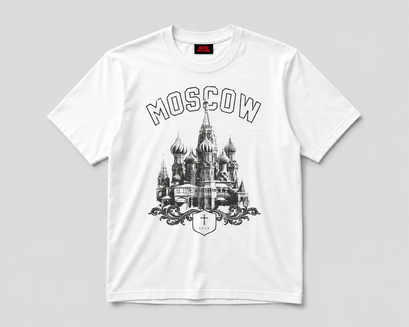 Moscow Graphic Regular Fit T-Shirt – White