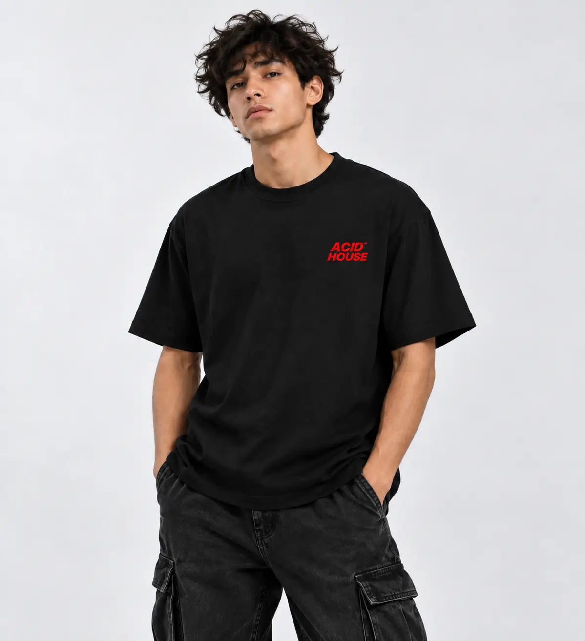 Body Count Zero Black Oversized T-Shirt – Acid House