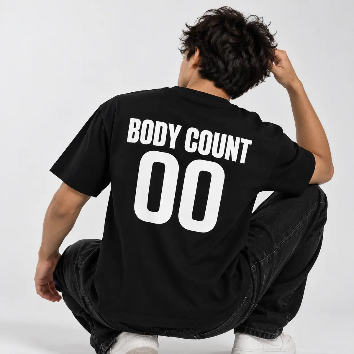 Body Count Zero Black Oversized T-Shirt – Acid House