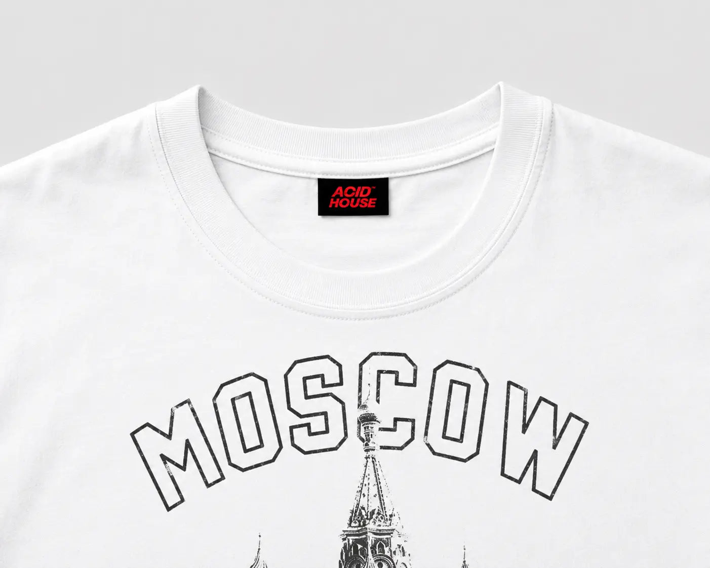Moscow Graphic Regular Fit T-Shirt – White