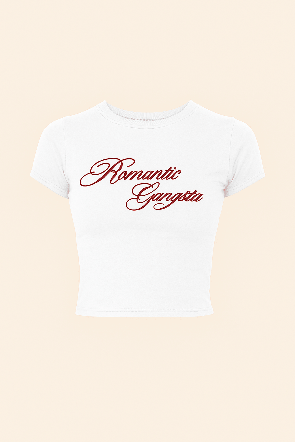 Romantic Gangsta Baby Tee for Women | Crop Top - Acid House™ (formerly Zyra Drip)