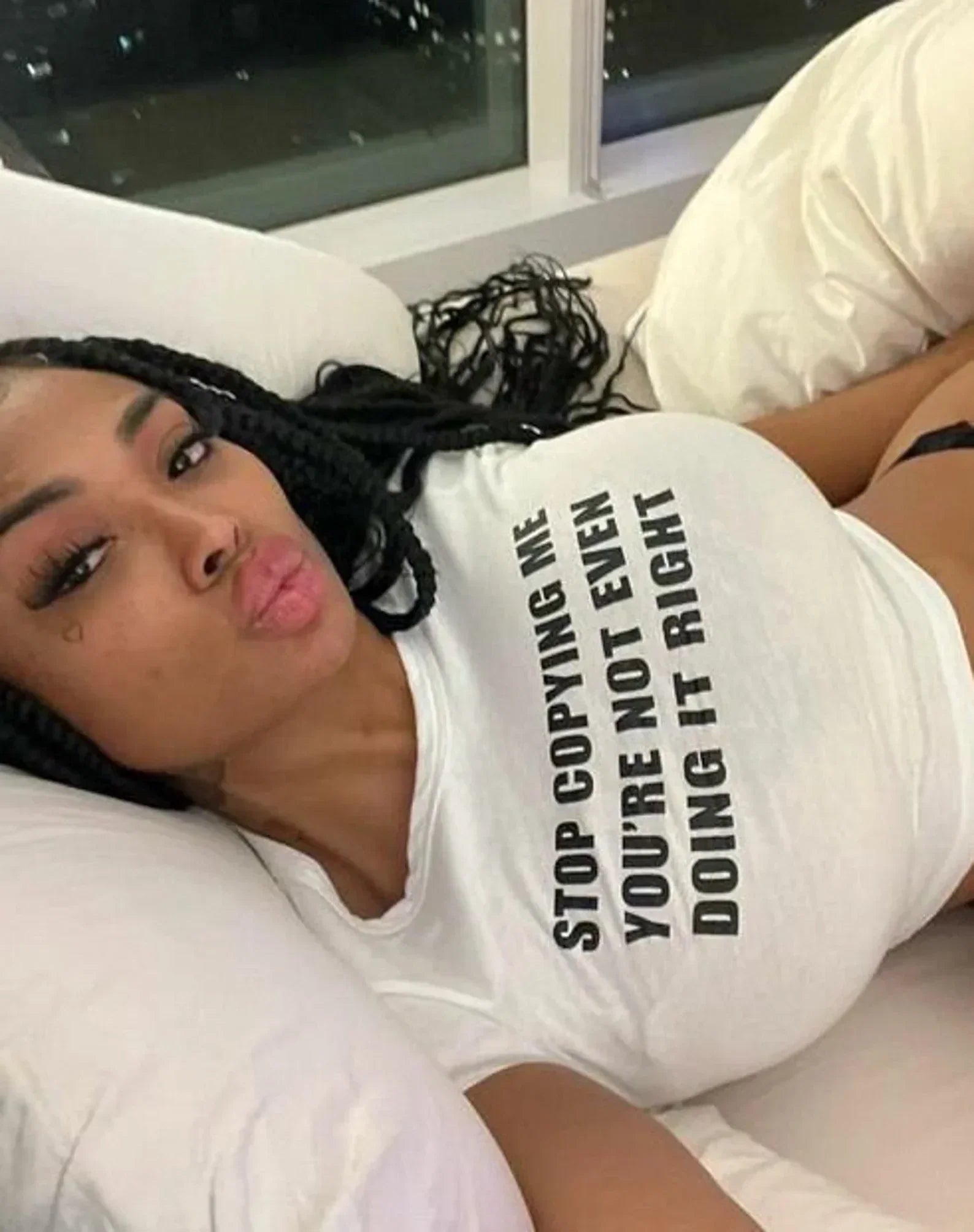 Stop Copying Me Baby Tee – For the Girls Who Get Imitated, Not Replaced - Acid House™ (formerly Zyra Drip)