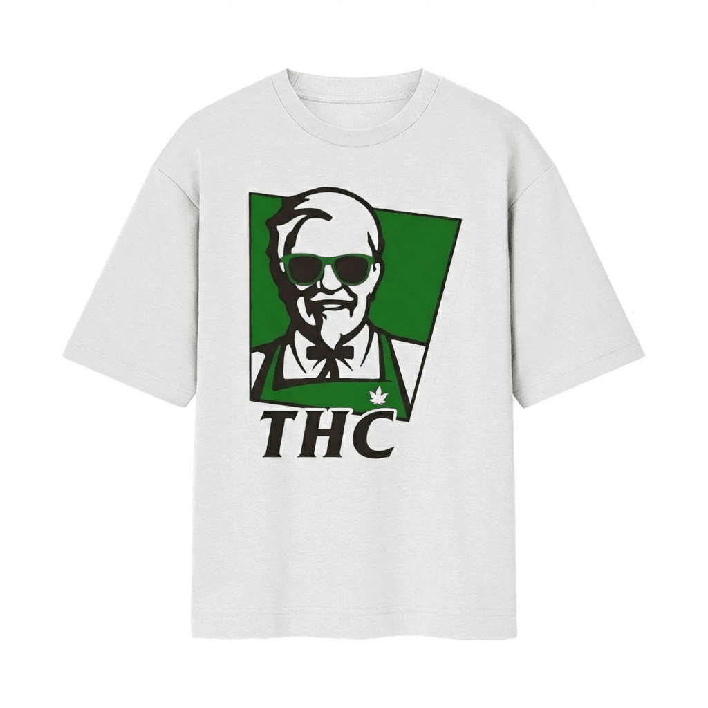THC Graphic Oversized T-Shirt for Men & Women | Unisex Streetwear Tee - Acid House™ (formerly Zyra Drip)