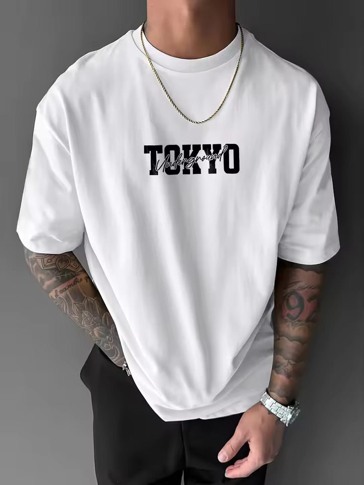 Tokyo Underground Oversized T-Shirt for Men – Premium Cotton, Streetwear Car Graphic - Acid House™ (formerly Zyra Drip)