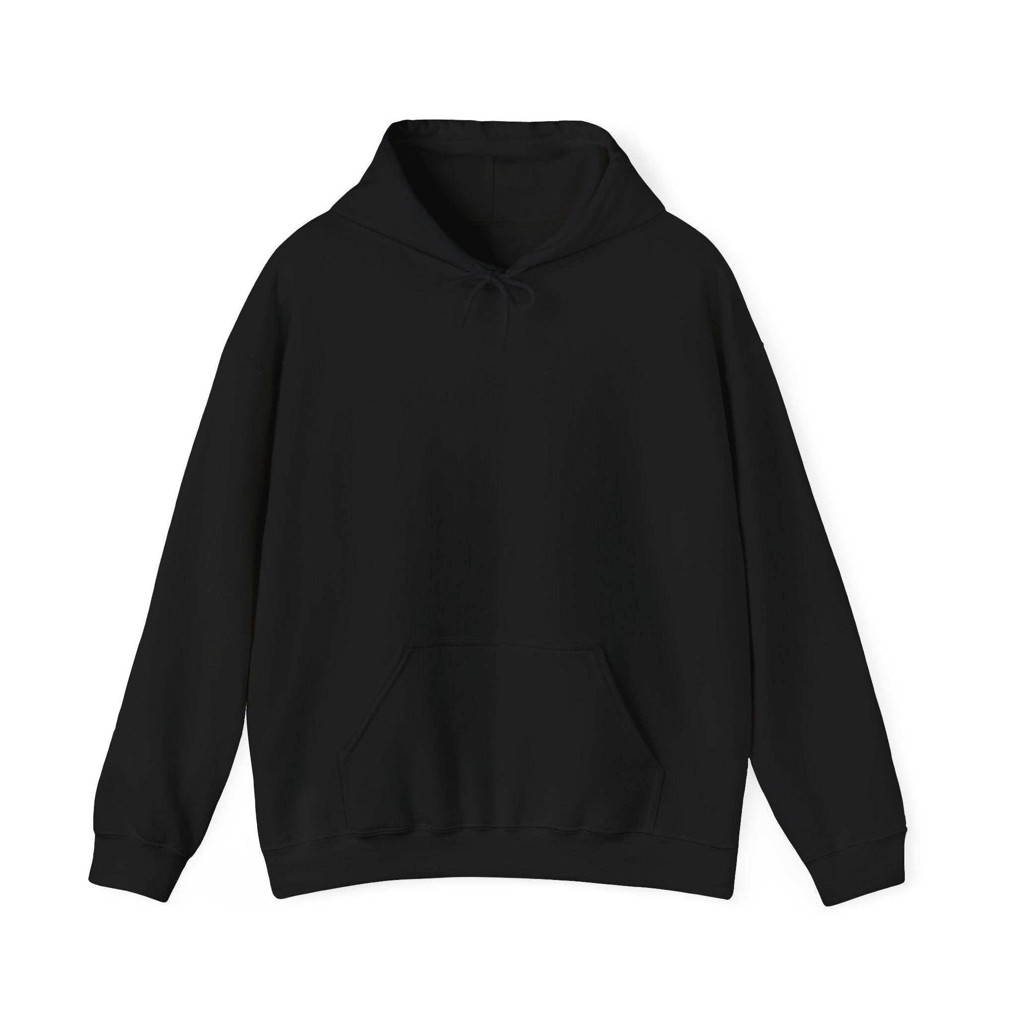 Unisex Black Oversized Hoodie – “Death Wish” Streetwear | Drop Shoulder 400 GSM - Acid House™ (formerly Zyra Drip)