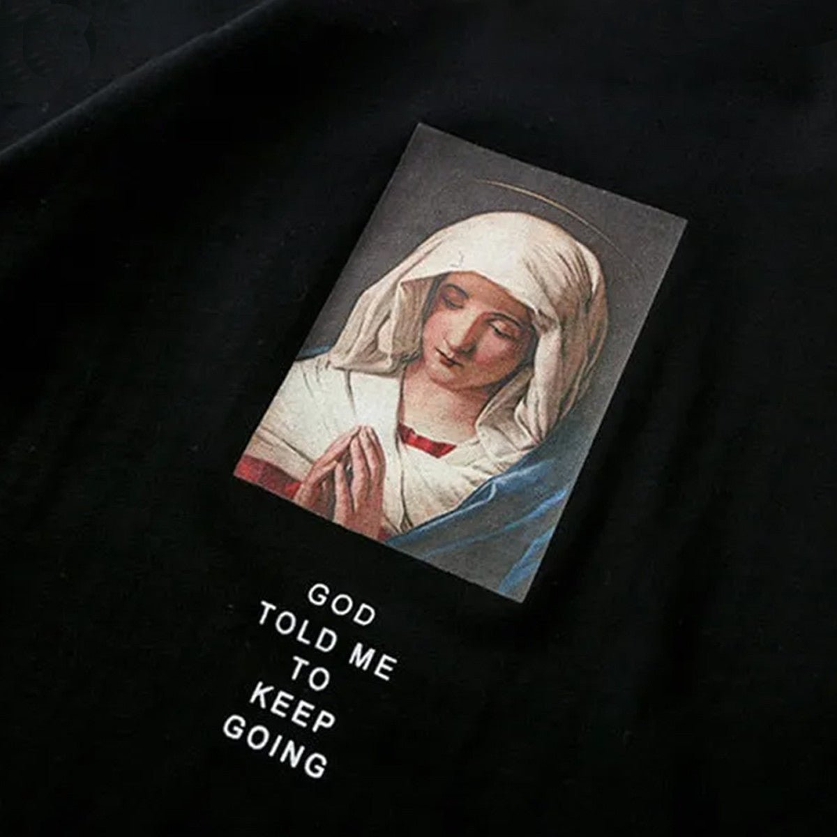Virgin Mary Oversized T-Shirt – Unisex Graphic Streetwear Tee - Acid House™ (formerly Zyra Drip)