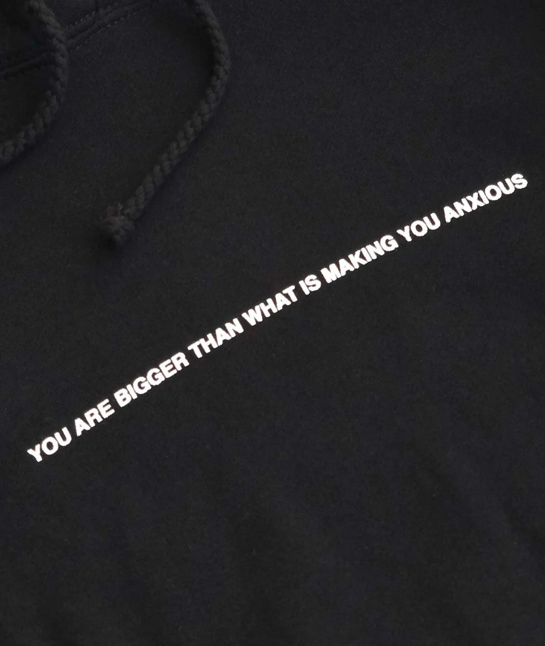 Your Anxiety Is Lying to You Unisex Black Oversized Hoodie For Men & Women - Acid House™ (formerly Zyra Drip)