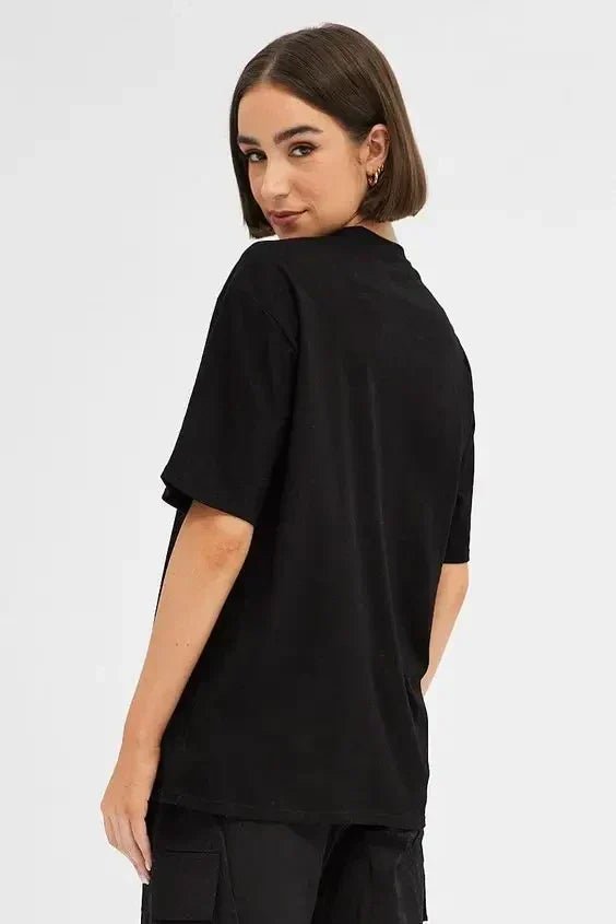 Your Basic Black Unisex Oversized T-shirt | Everyday Streetwear by Zyra Drip - Acid House™ (formerly Zyra Drip)