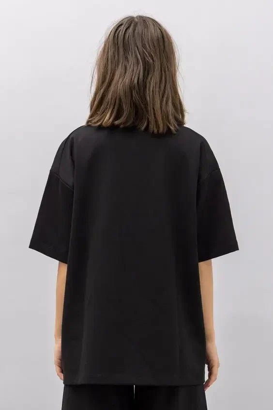 Your Basic Black Unisex Oversized T-shirt | Everyday Streetwear by Zyra Drip - Acid House™ (formerly Zyra Drip)