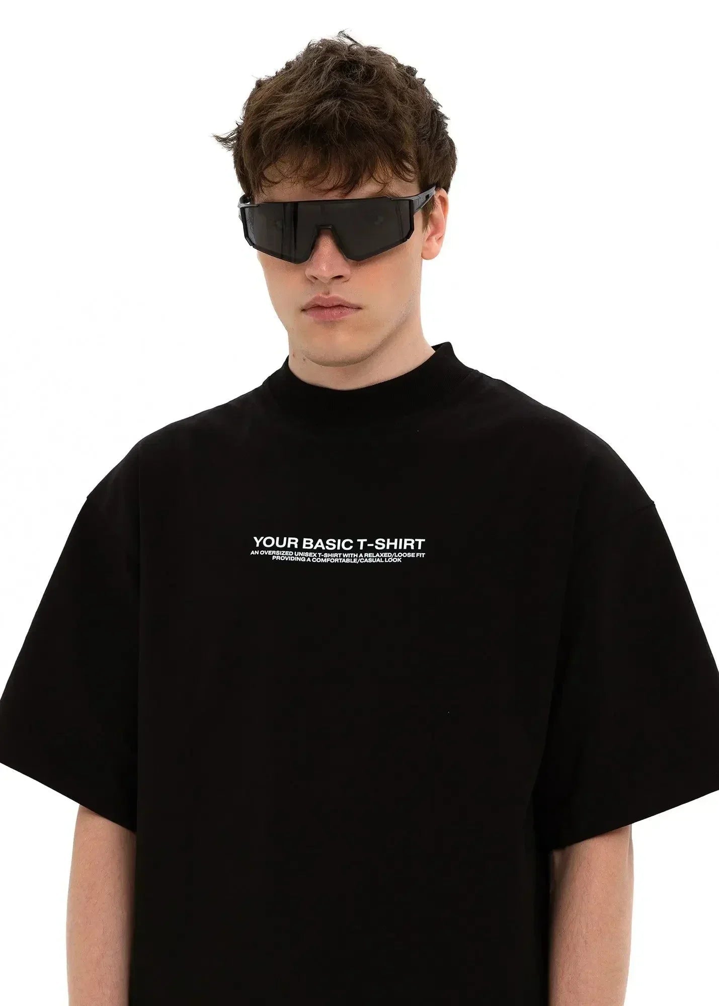 Your Basic Black Unisex Oversized T-shirt | Everyday Streetwear by Zyra Drip - Acid House™ (formerly Zyra Drip)