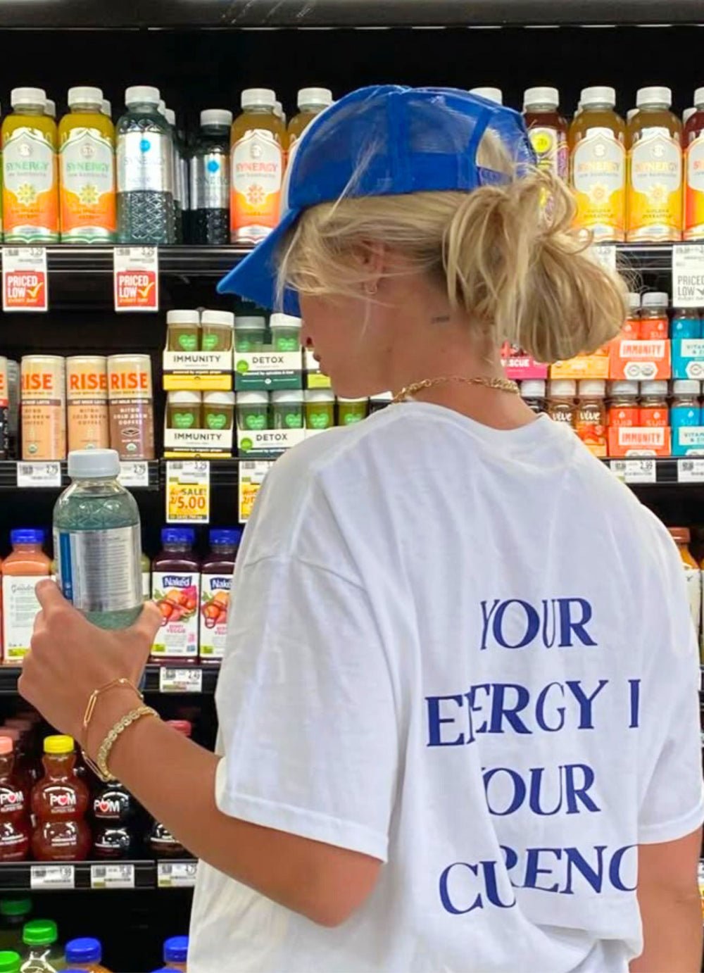 Your Energy Is Your Currency Regular Fit T-shirt | Premium Cotton Graphic Streetwear Tee - Acid House™