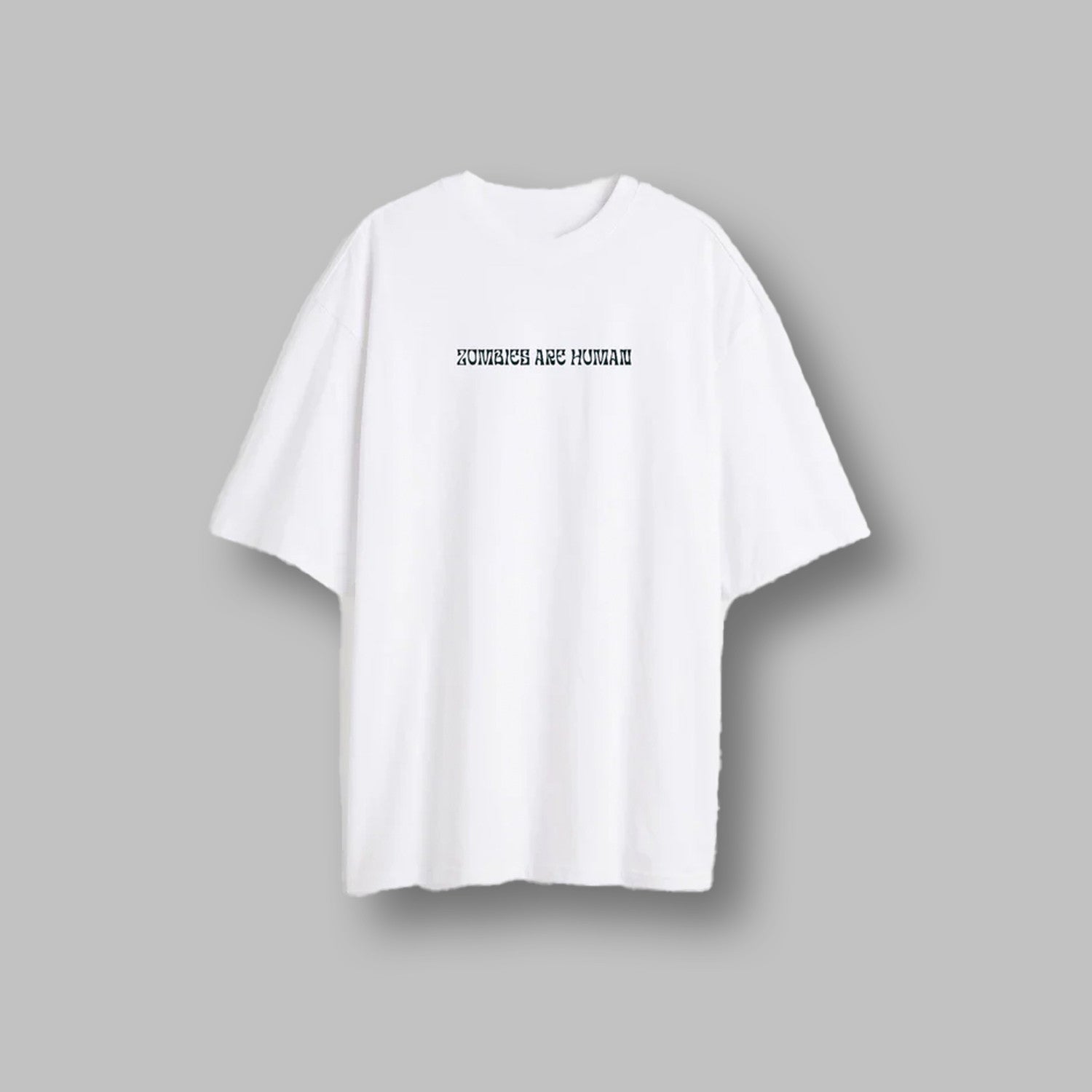 Zombies Are Human Cartoon Unisex Tee for Gen Z - Acid House™